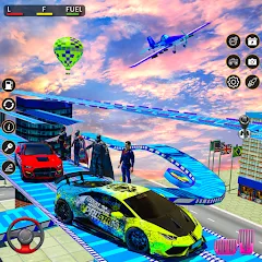 Скачать Rampa Car Game: GT Car stunts с модом — Много денег