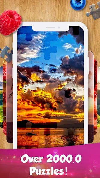 Jigsaw Go - Classic Jigsaw Puz — Мод: Все пазлы разблокированы — скриншот 3