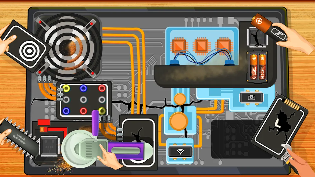 Скачать Electronics Repair Master — Последняя версия (Много денег) — скриншот 1