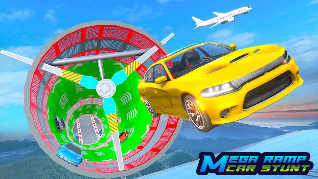 Ramp Car Games: GT Car Stunts Mod APK Много денег — Скачать на Андроид — скриншот 5
