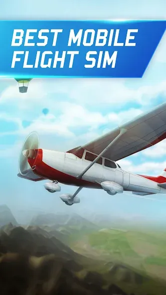 Flight Pilot: 3D Simulator — Взломанная версия (Много денег и всё разблокировано) — скриншот 2 Flight Pilot: 3D Simulator — Взломанная версия (Много денег и всё разблокировано) — скриншот 2