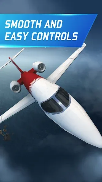 Flight Pilot: 3D Simulator — Взломанная версия (Много денег и всё разблокировано) — скриншот 3 Flight Pilot: 3D Simulator — Взломанная версия (Много денег и всё разблокировано) — скриншот 3
