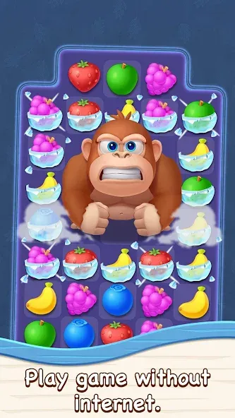 Jigsaw: Fruit Link Blast (Мод Много монет и энергии) — скриншот 3
