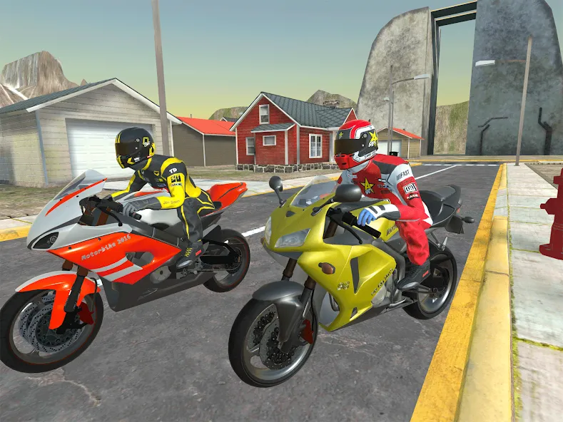 Moto bike Driving: Mega Ramp MOD APK — Много денег — скриншот 2 Moto bike Driving: Mega Ramp MOD APK — Много денег — скриншот 2