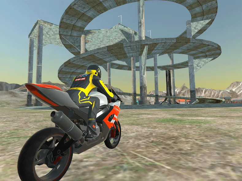 Moto bike Driving: Mega Ramp MOD APK — Много денег — скриншот 3 Moto bike Driving: Mega Ramp MOD APK — Много денег — скриншот 3