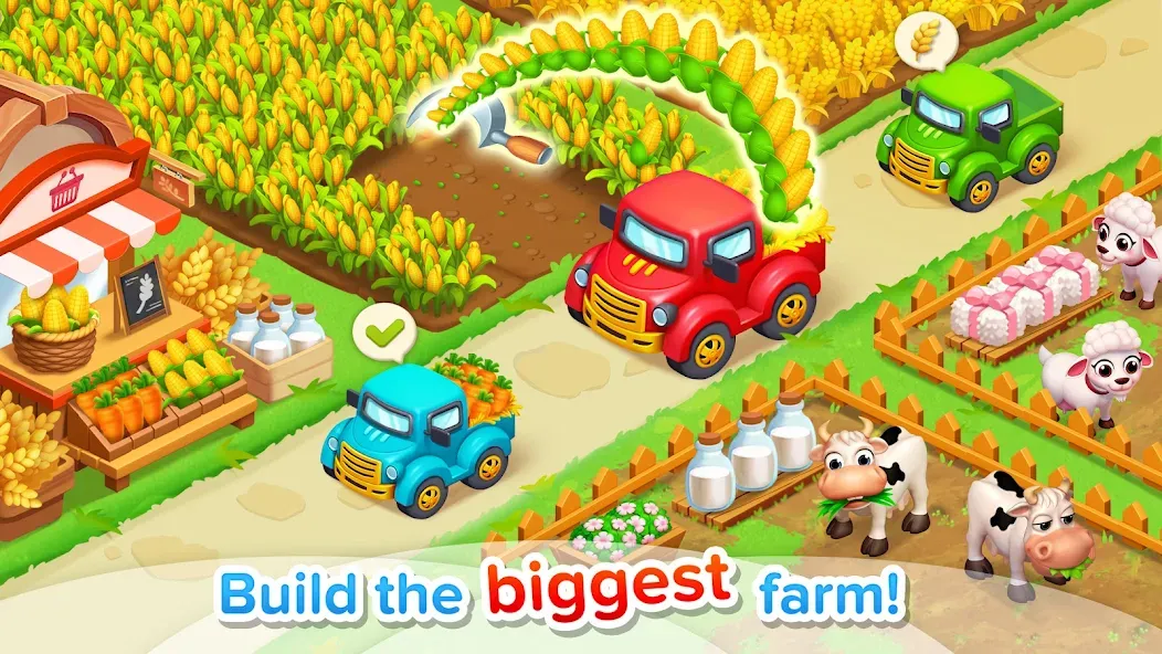 Скачать Family Farm Seaside на Android — Бесконечные деньги и алмазы — скриншот 2