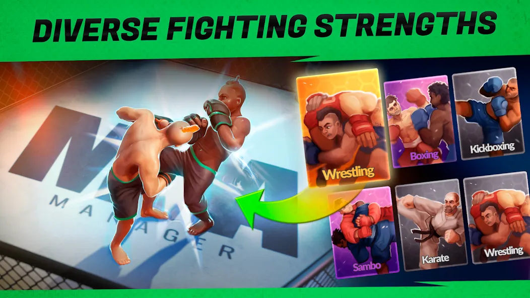MMA Manager 2: Ultimate Fight — Мод: Много денег и золота — скриншот 4