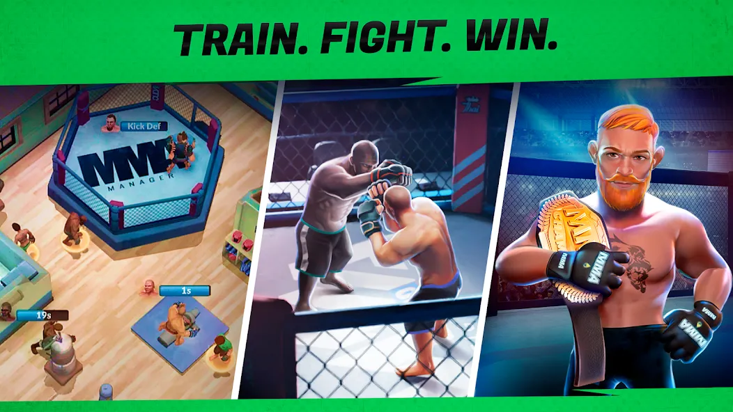 MMA Manager 2: Ultimate Fight — Мод: Много денег и золота — скриншот 5