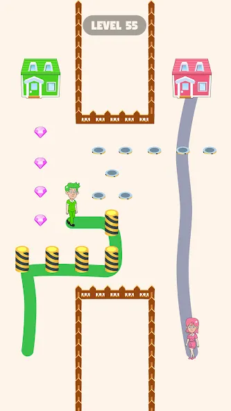 Draw To Home MOD — Без рекламы на Андроид — скриншот 3