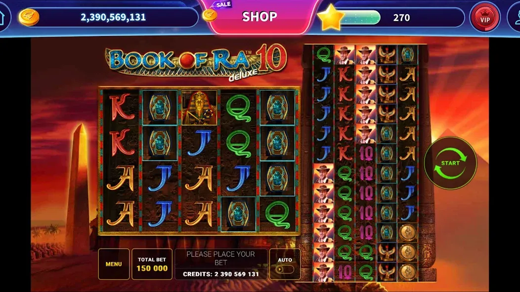 Book of Ra™ Deluxe Slot MOD APK — Много денег — скриншот 4 Book of Ra™ Deluxe Slot MOD APK — Много денег — скриншот 4