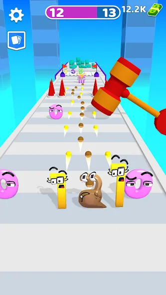 Merge Number Run MOD APK на Android — Много денег — скриншот 3