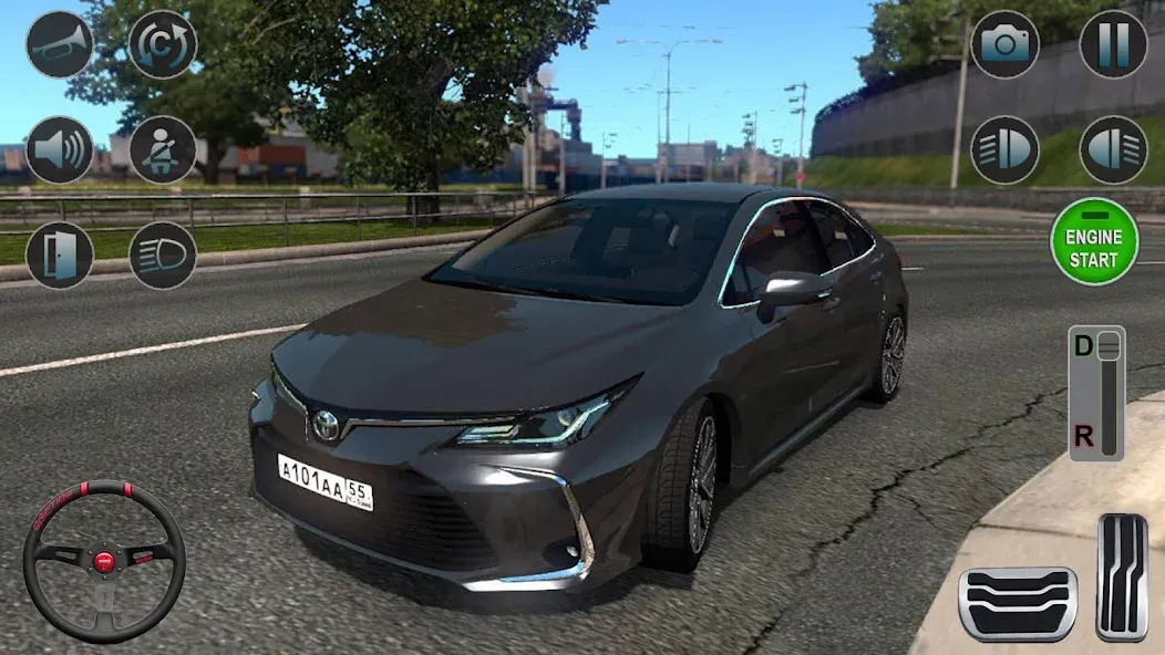 Скачать Fury Driving School: Car Game на Android — Много денег — скриншот 1