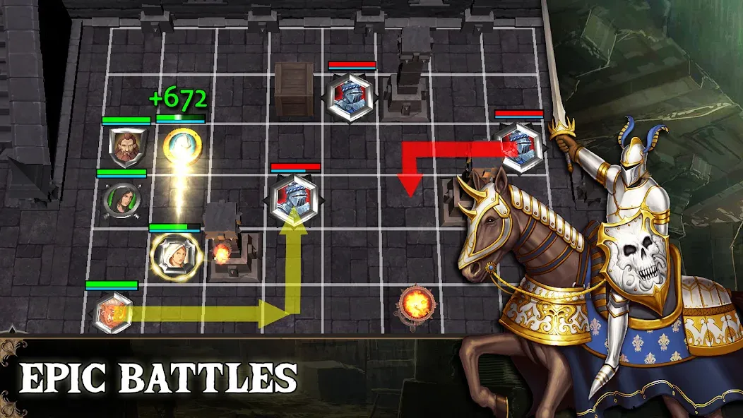 Demon God: Turn-Based Strategy — Много денег — скриншот 1