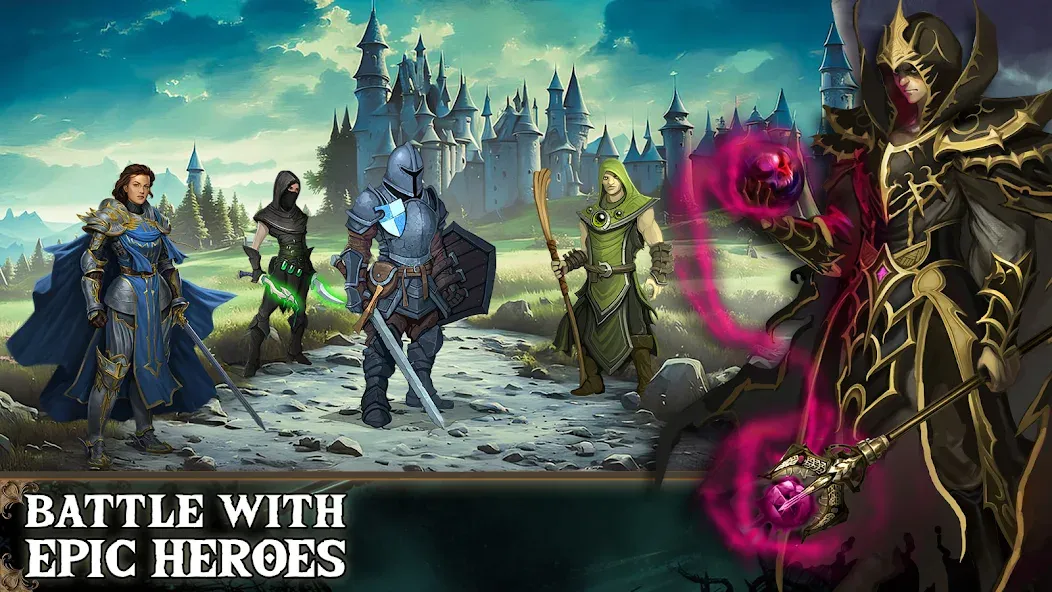 Demon God: Turn-Based Strategy — Много денег — скриншот 3