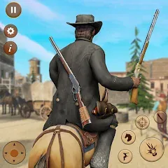West Cowboy Shooting Games 3D на Андроид — Много денег и бесконечные патроны