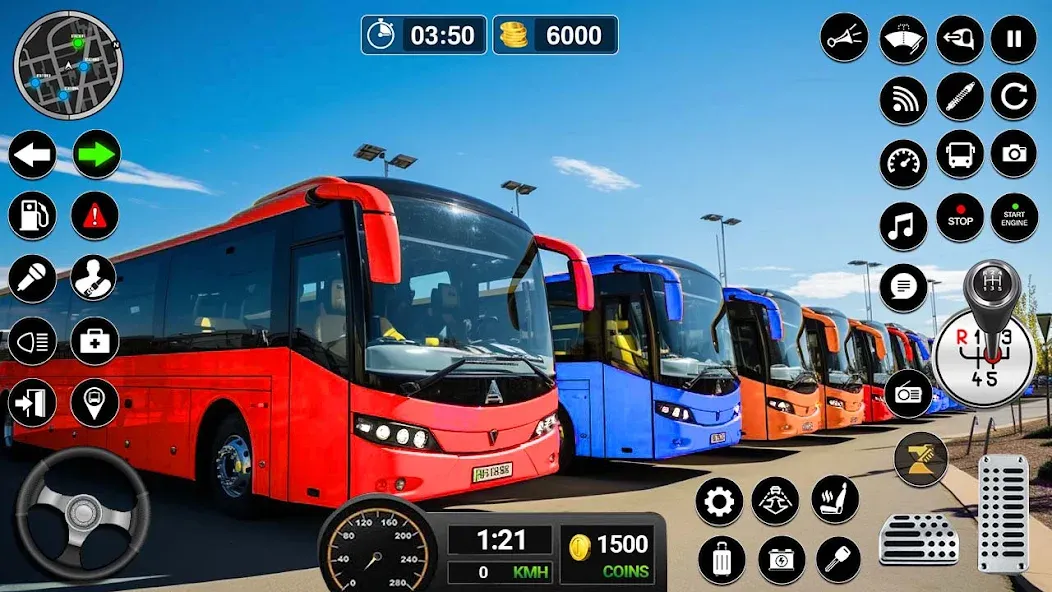 Bus Simulator Game: Coach Game — Много денег — скриншот 1