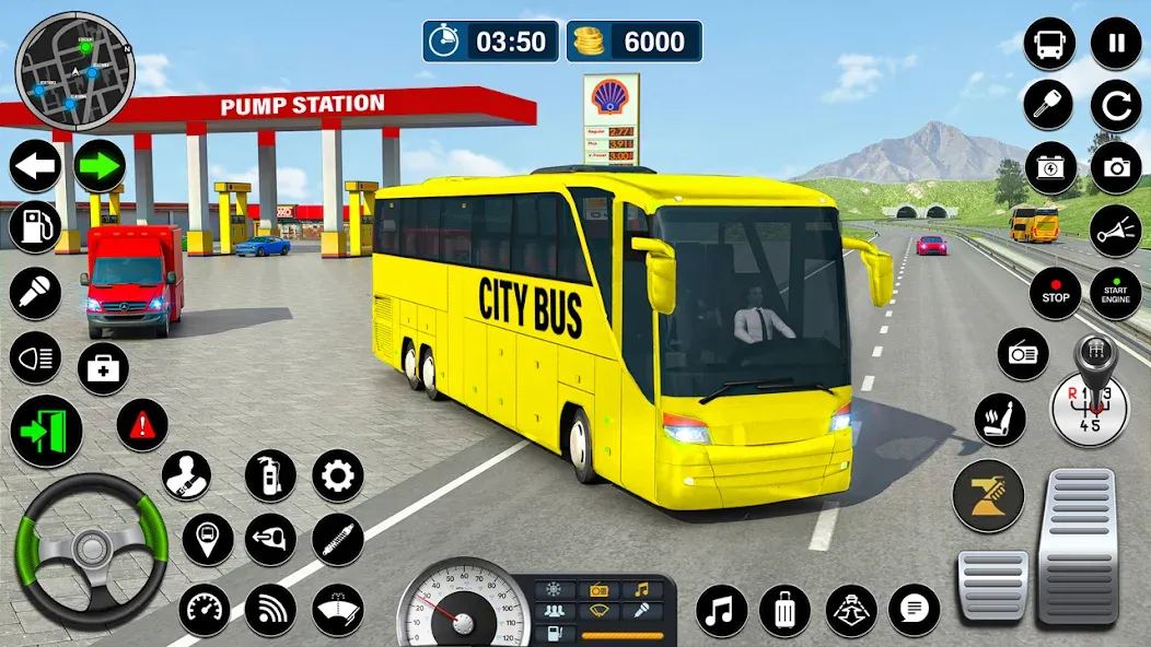Bus Simulator Game: Coach Game — Много денег — скриншот 3