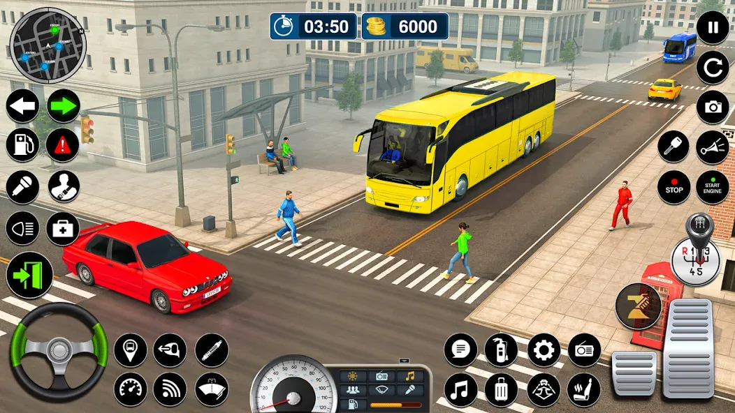 Bus Simulator Game: Coach Game — Много денег — скриншот 4