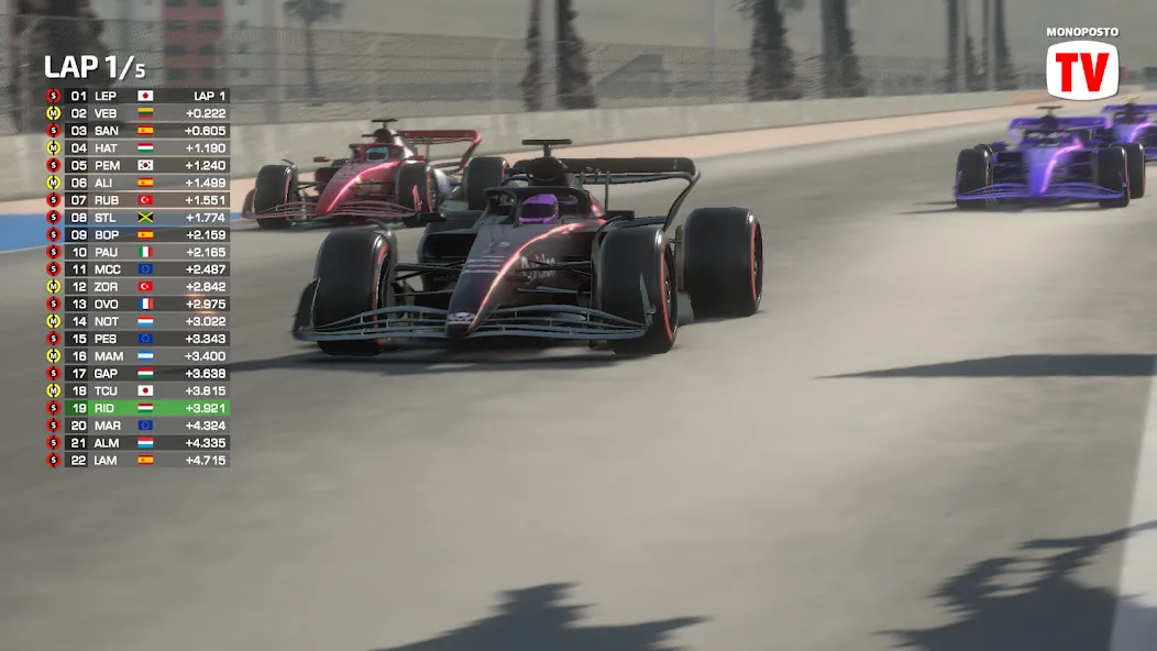 Скачать Monoposto MOD APK — Разблокирована полная версия — скриншот 5