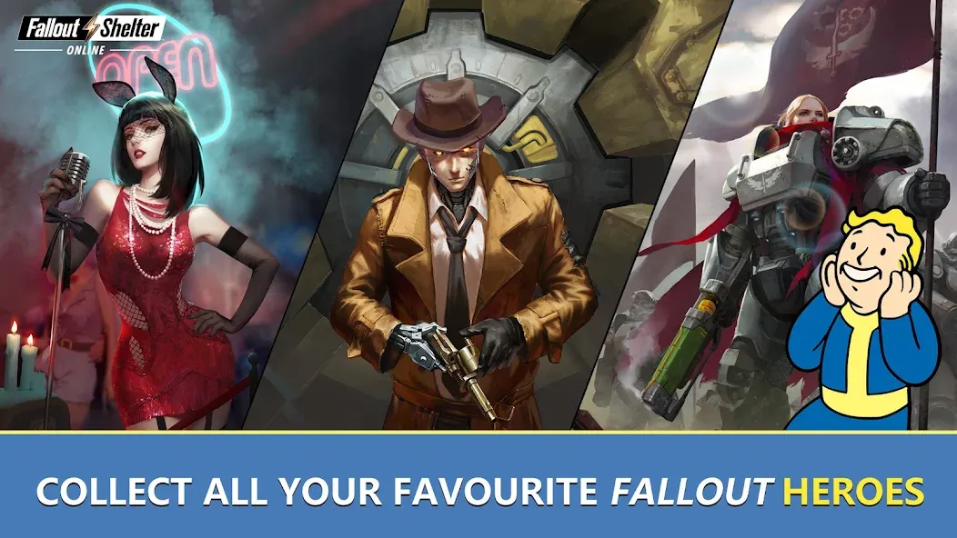 Fallout Shelter Online — Много денег и ресурсов — скриншот 3 Fallout Shelter Online — Много денег и ресурсов — скриншот 3