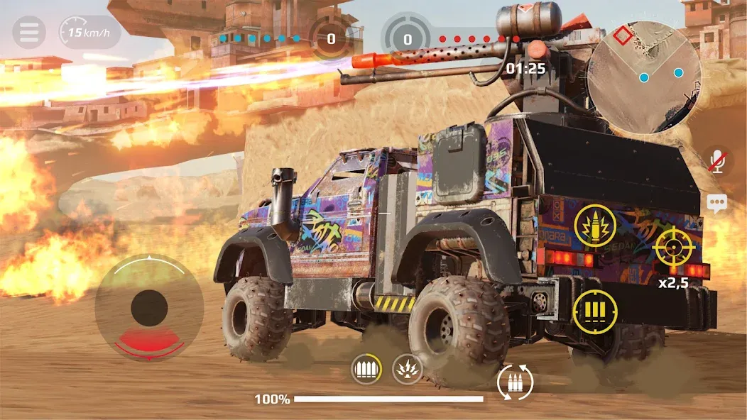 Скачать Crossout Mobile - PvP Action на Android — Много денег и патронов — скриншот 2
