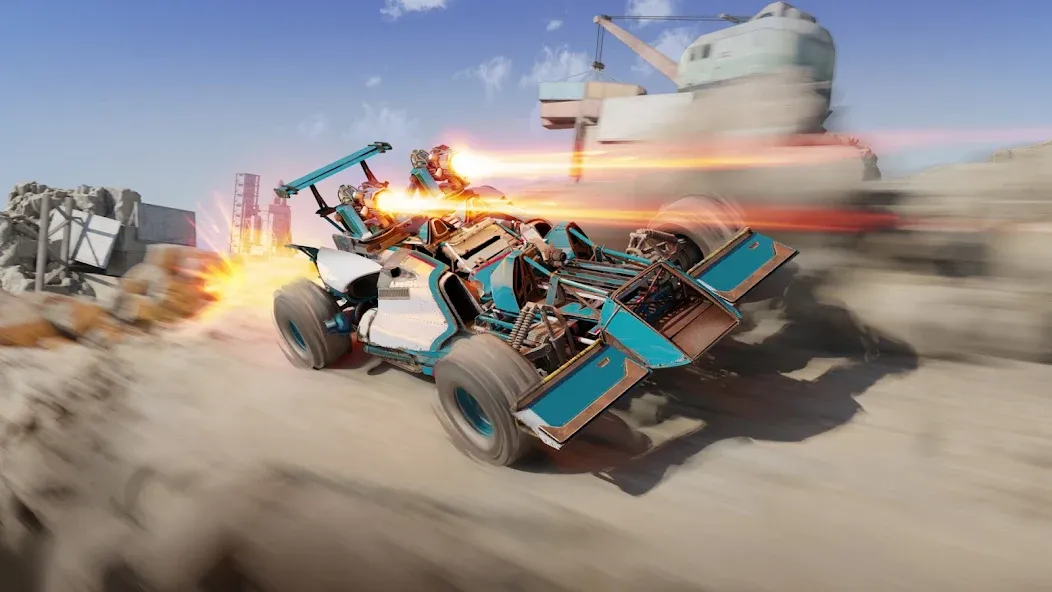 Скачать Crossout Mobile - PvP Action на Android — Много денег и патронов — скриншот 3