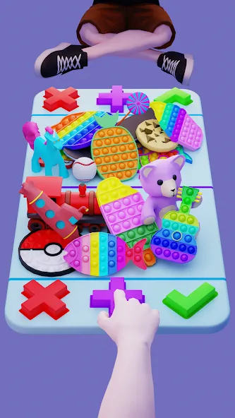 Fidget Trading - Poppit Game на Андроид — Мод Много денег и без рекламы — скриншот 1