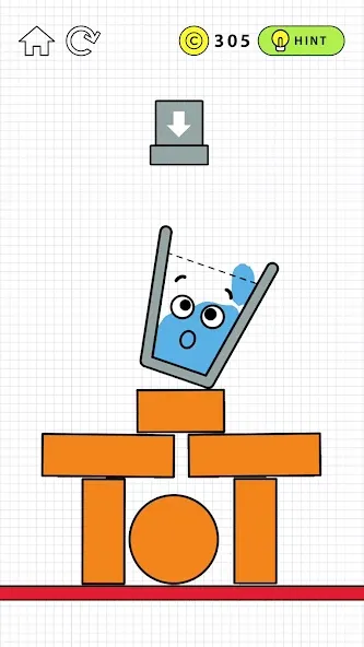 Happy Glass (Мод Много денег и без рекламы) — скриншот 1