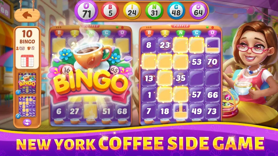 Взлом Bingo Rush - Club Bingo Games — Много денег — скриншот 3