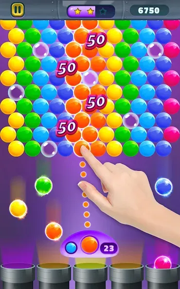 Скачать Action Bubble Game с модом — Много денег — скриншот 3