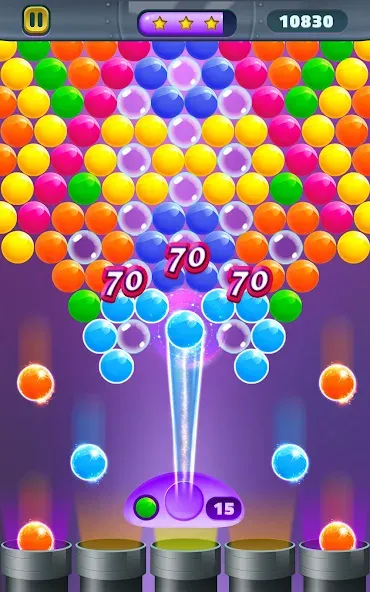 Скачать Action Bubble Game с модом — Много денег — скриншот 4