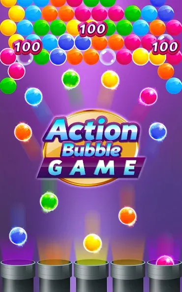 Скачать Action Bubble Game с модом — Много денег — скриншот 5