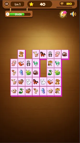 Скачать Onet Connect Animal Game (Мод: Много денег и без рекламы) на Андроид — скриншот 5