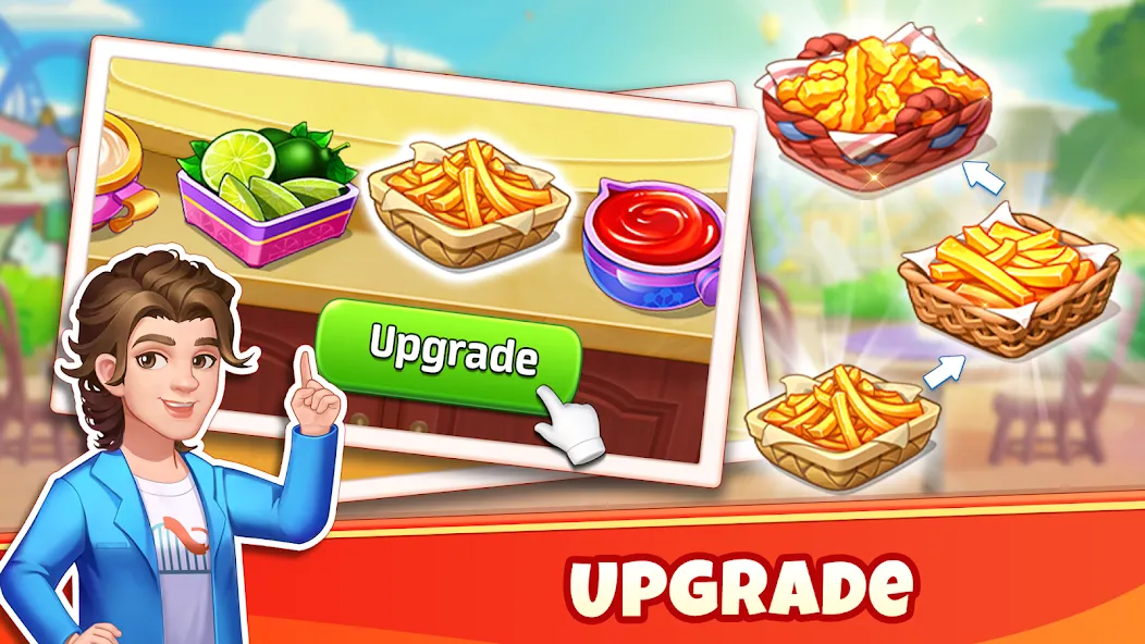 Скачать взлом Cooking Wonder-Restaurant Game на Андроид — Много денег и энергии — скриншот 5