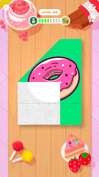 Скачать Paper Fold — Модификация Все уровни открыты — скриншот 2