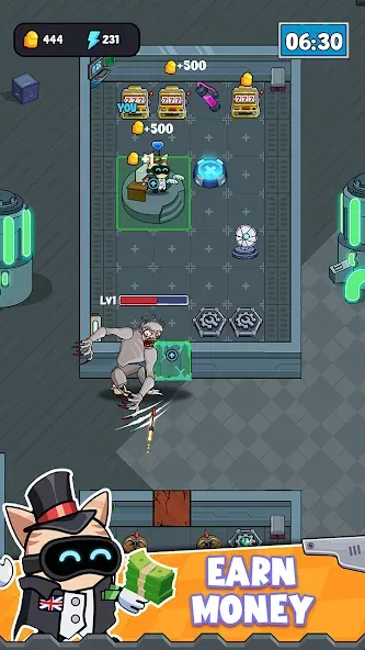 Взломанная Galactic Dorm на Андроид — Много денег и бессмертие — скриншот 5