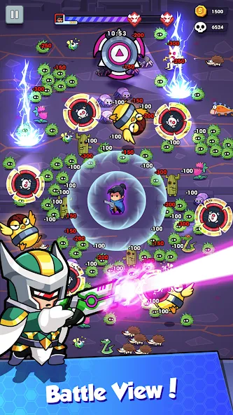 Скачать Hero Survival IO MOD APK — Много денег и бессмертие — скриншот 1