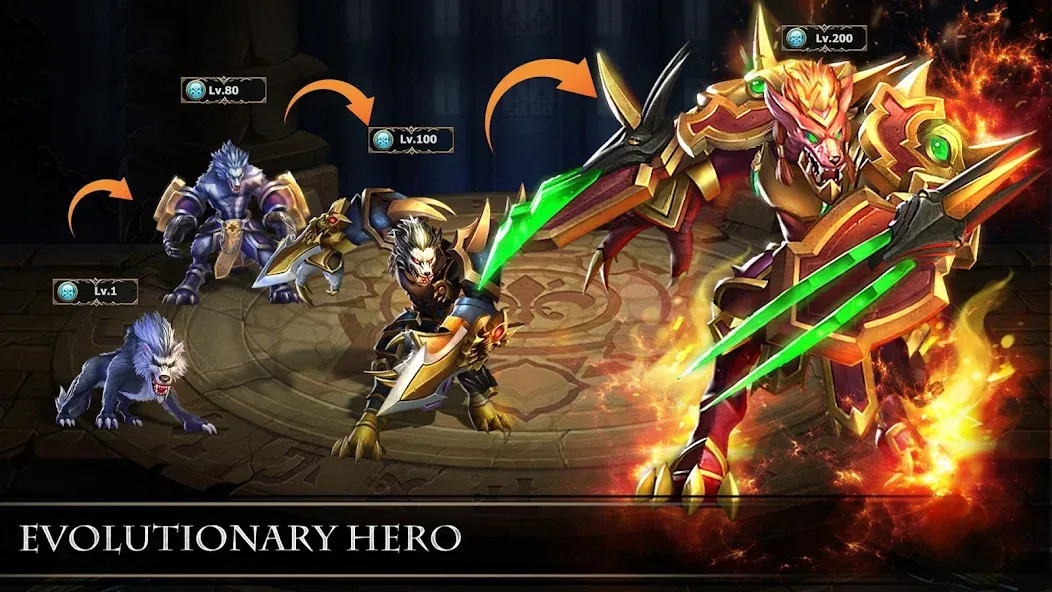 Скачать Trials of Heroes: Idle RPG на Android — Много денег и бесконечные алмазы — скриншот 3 Скачать Trials of Heroes: Idle RPG на Android — Много денег и бесконечные алмазы — скриншот 3