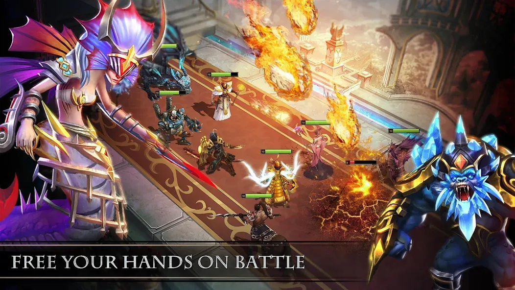 Скачать Trials of Heroes: Idle RPG на Android — Много денег и бесконечные алмазы — скриншот 4 Скачать Trials of Heroes: Idle RPG на Android — Много денег и бесконечные алмазы — скриншот 4