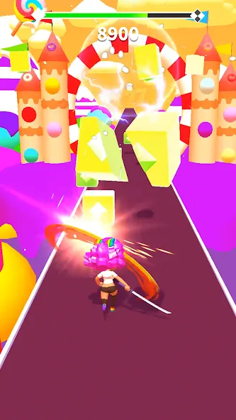6ix9ine Runner MOD APK — Много денег — скриншот 5