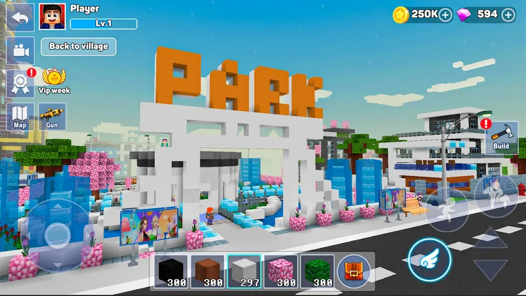 Скачать взлом MiniCraft Village на Андроид — Много денег — скриншот 5