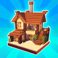 Скачать взлом MiniCraft Village на Андроид — Много денег