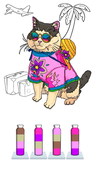 Скачать Sort Paint: Water Sort Puzzle — Последняя версия (Много денег и без рекламы) — скриншот 3 Скачать Sort Paint: Water Sort Puzzle — Последняя версия (Много денег и без рекламы) — скриншот 3