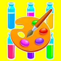 Скачать Sort Paint: Water Sort Puzzle — Последняя версия (Много денег и без рекламы)