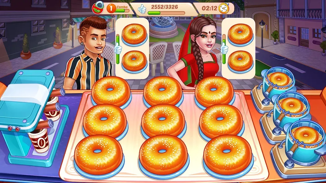 American Cooking Star Games MOD — Много денег на Андроид — скриншот 1 American Cooking Star Games MOD — Много денег на Андроид — скриншот 1