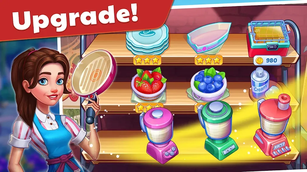 American Cooking Star Games MOD — Много денег на Андроид — скриншот 3 American Cooking Star Games MOD — Много денег на Андроид — скриншот 3