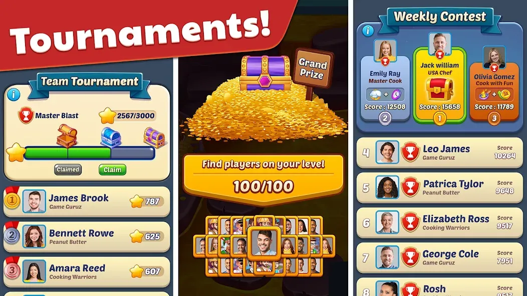 American Cooking Star Games MOD — Много денег на Андроид — скриншот 5
