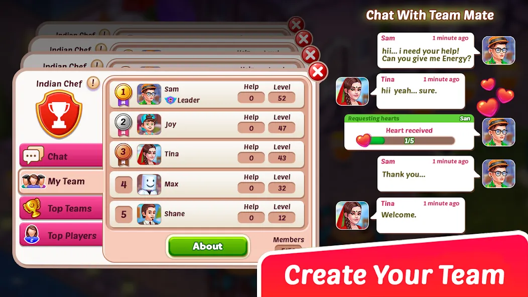 Cooking Event : Cooking Games — Мод: Много денег — скриншот 5