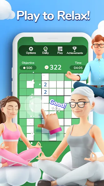 Скачать Blodoku на телефон — Много денег и без рекламы — скриншот 3