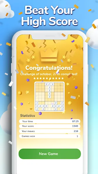Скачать Blodoku на телефон — Много денег и без рекламы — скриншот 5